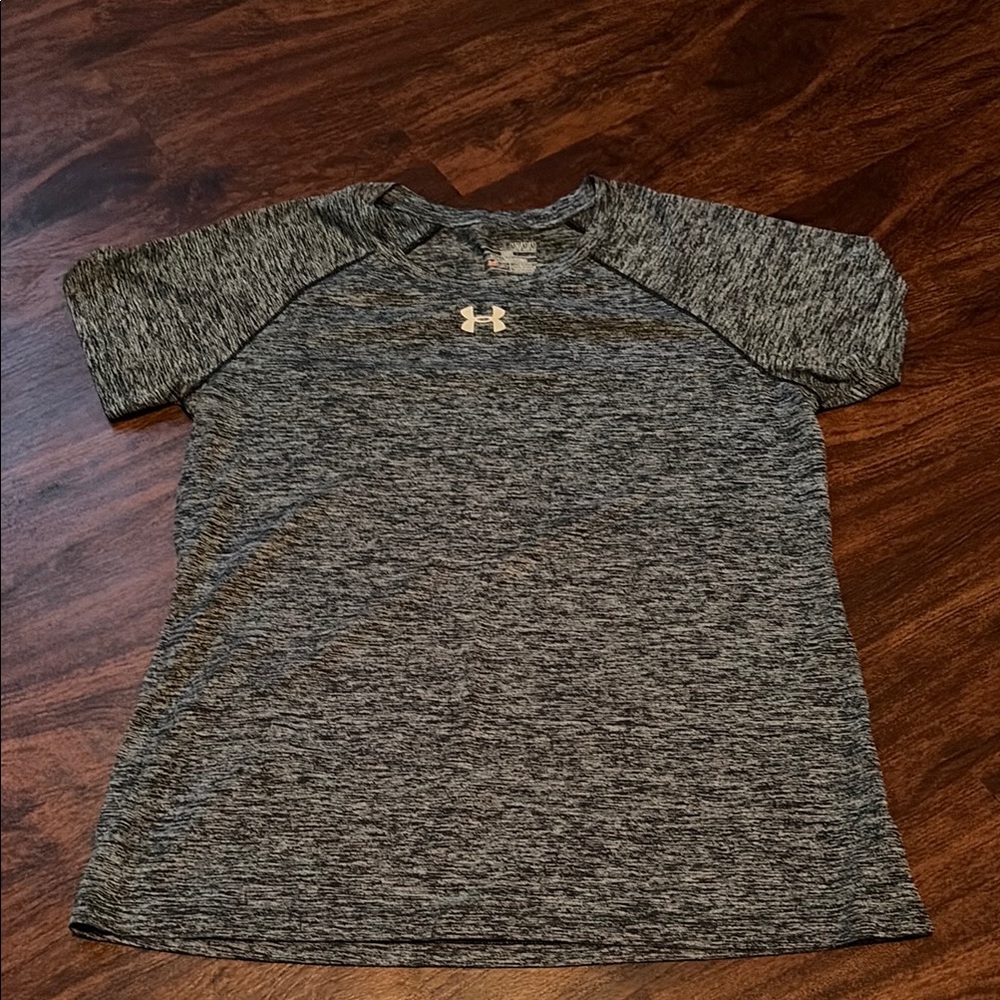 Under Armour Black and Gray Performance Tee